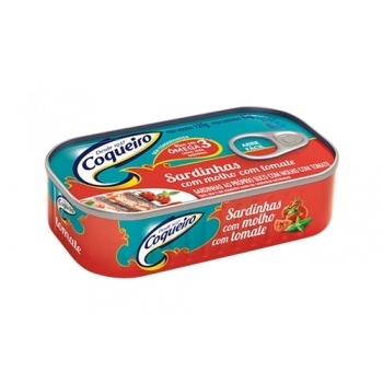 Sardinha Com Molho De Tomate Coqueiro 125G