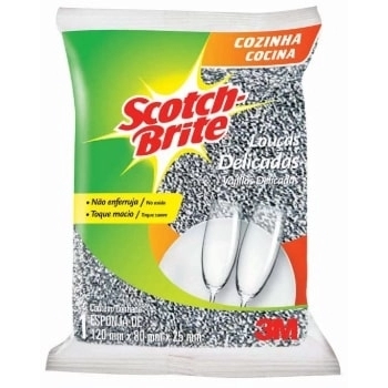 Esponja Multiuso Prateada Multiuso Scotch-Brite