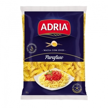 Macarrão Com Ovos Parafuso Adria 500G