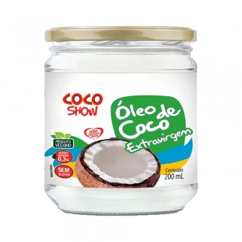 Óleo De Coco Extra Virgem Coco Show 200Ml Copra