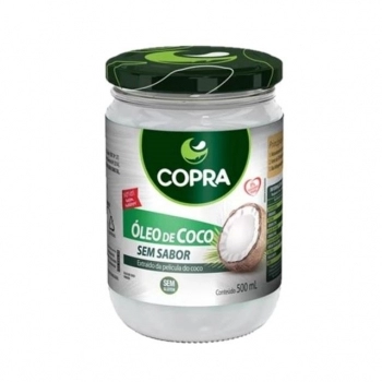 Óleo De Coco Sem Sabor Copra 500Ml