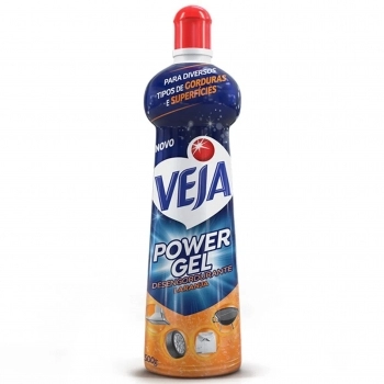 Veja Desengordurante Power Gel Laranja 500Ml