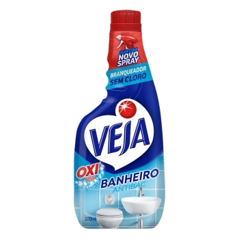 Veja Banheiro Antibacteriano Refil 500Ml