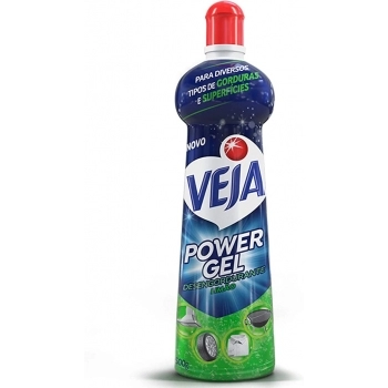 Veja Desengordurante Power Gel Limão 500Ml