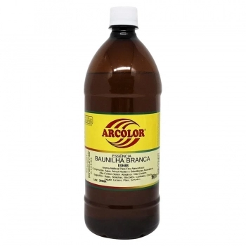 Essência De Baunilha Branca 960Ml Arcolor