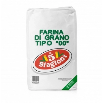 Farinha Italiana Rinforzata Tipo 00 25Kg Le 5 Stagioni