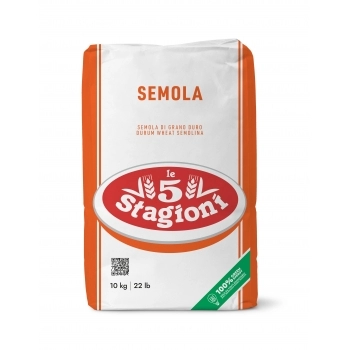 Sêmola De Trigo Italiana Durum 10Kg Le 5 Stagioni
