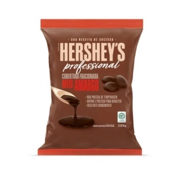 Cobertura Fracionada Moeda Meio Amargo Professional 2,01Kg Hershey\\`S