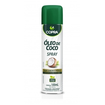 Óleo De Coco Sem Sabor Spray Copra 100Ml