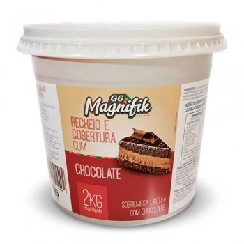 Recheio E Cobertura Chocolate Magnifik 2Kg