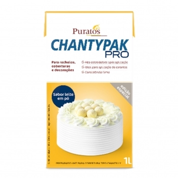 Creme Vegetal Chantypak Pró Leite Em Pó 1L Puratos