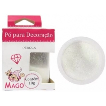 Pó Para Decoração Pérola 10G Mago