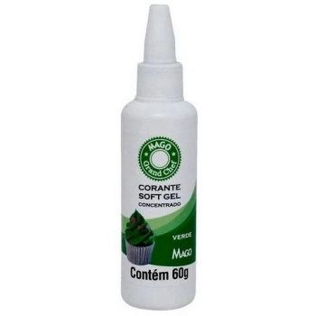 Corante Soft Gel Verde 60G Mago