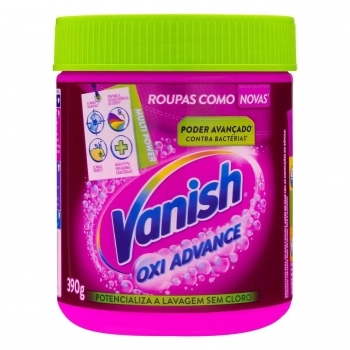 Vanish Antibacteriano Em Pó Oxi Advance Pote 390G