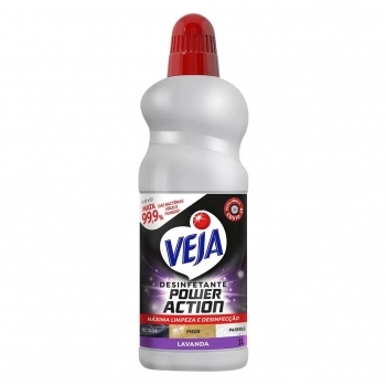 Veja Desinfetante Power Action Lavanda 1L