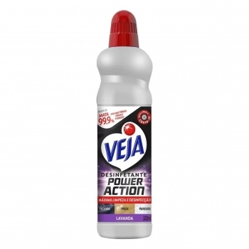 Veja Desinfetante Power Action Lavanda 500Ml