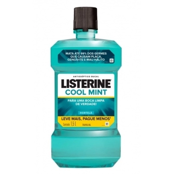 Enxaguante Bucal Listerine Cool Mint 1,5L