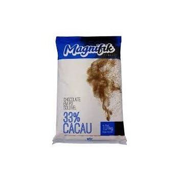 Chocolate Em Pó 33% 1,01Kg Magnifik