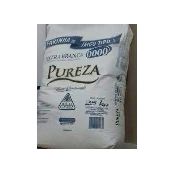 Farinha De Trigo Tipo 1 Pureza Extra Branca 25Kg Canuelas