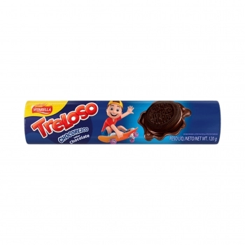 Biscoito Recheado Chocoresco Treloso 120G Vitarella