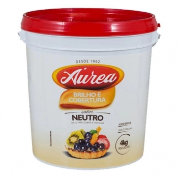 Brilho E Cobertura Sabor Neutro Áurea 4Kg