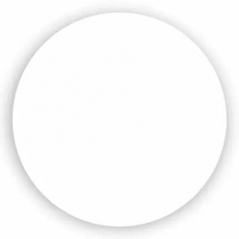 Disco De Isopor Branco 18 Com 200 Und