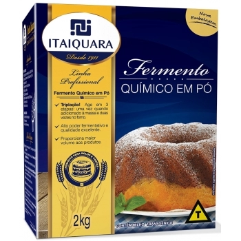 Fermento Químico Caixa 2Kg Itaiquara