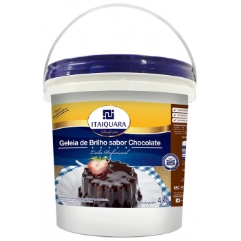 Geléia De Brilho Chocolate 4Kg Itaiquara