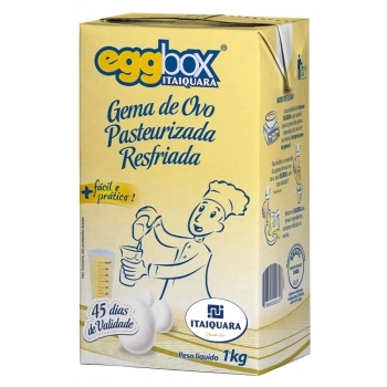 Gema De Ovo Pasteurizada 1 Kg Itaiquara