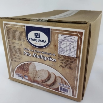 Mistura Para Pães Multigrãos Light 10Kg Itaiquara