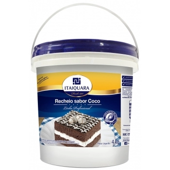 Recheio Coco Com Flocos 4Kg Itaiquara