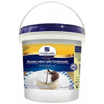 Recheio Leite Condensado 4Kg Itaiquara