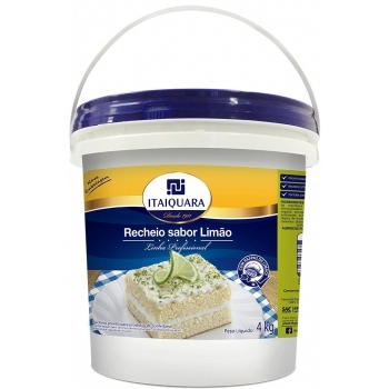Recheio Limão Com Raspas 4Kg Itaiquara