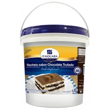 Recheio Chocolate Trufado Itaiquara 4Kg
