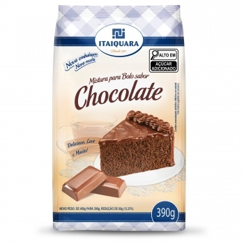 Mistura De Bolo Itaiquara Chocolate 390G