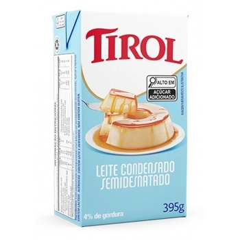 Leite Condensado Semidesnatado 395G Tirol