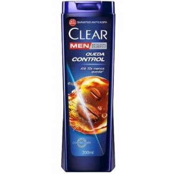 Anticaspa Queda Control 200Ml Clear Men