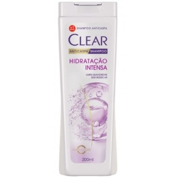 Anticaspa Hidratação Intensa 200Ml Clear Women