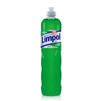 Detergente Líquido Limão 500Ml Limpol