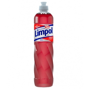Detergente Líquido Maçã 500Ml Limpol