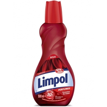 Limpador Perfumado Encantos De Amor 500Ml Limpol
