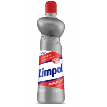 Limpador Multiuso Com Álcool 500Ml Limpol