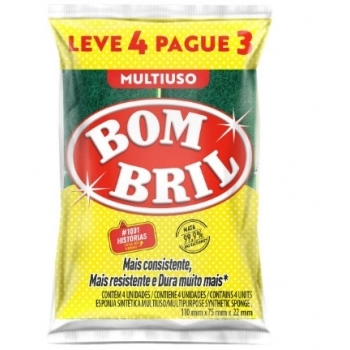 Esponja Multiuso Leve 4 Pague 3 Bombril