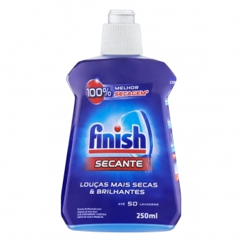 Detergente Secante Abrilhantador Lava Louças 250Ml Finish