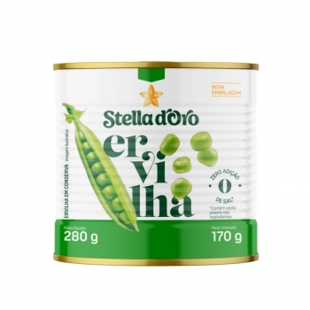 Ervilha Em Conserva Lata 170G Stella Doro