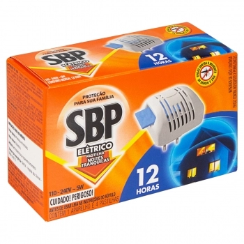 Repelente De Pastilha Com Aparelho Elétrico E Refil Sbp