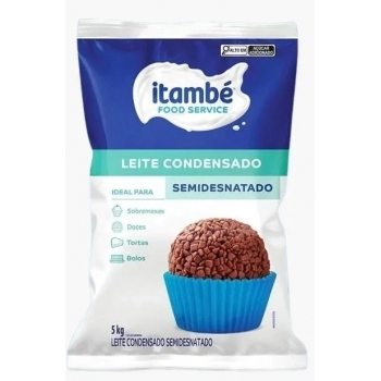 Leite Condensado Semi Desnatado Bag 5Kg Itambé