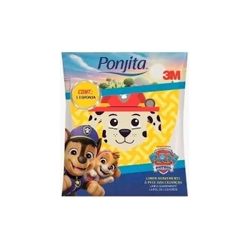 ESPONJA PARA BANHO INFANTIL PAW PATROL PONJITA