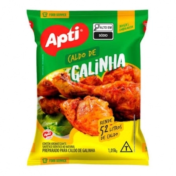CALDO DE GALINHA 10 X 1,05KG PACOTE - APTI