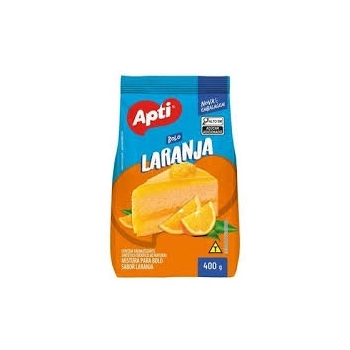 BOLO LARANJA 12 X 400G PACOTE 4S - APTI